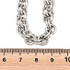 7MM 304 Stainless Steel Double Link Chain Necklaces for Women SA-H001-24P-5