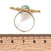 304 Stainless Steel Cuff Open Rings for Women GG-CBA7994-02G-12-5
