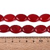 Dyed Natural White Jade Beads Strands G-N370-01A-10-5