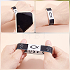 12Pcs 12 Colors Polyester Cord Stretch Bracelets for Women Men BJEW-WR0001-08-3
