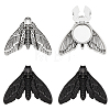 4Pcs 2 Colors Alloy Cufflinks FIND-PH0038-35-1