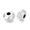 UV Plating Acrylic European Beads OACR-E033-22-11-2