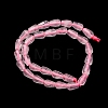 Natural Rose Quartz Beads Strands G-C080-B02-01A-5