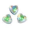 Glass Rhinestone Cabochons RGLA-L029-08B-SPLA-1