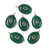 Dyed Natural White Jade  Pendants KK-C251-01B-02-1