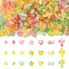 Gradient Color Transparent Acrylic Beads OACR-YW0004-61B-2