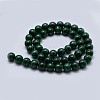 Natural Malachite Beads Strands G-F571-27AA2-10mm-2