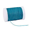 Waxed Polyester Cord YC-WH0018-01F-6