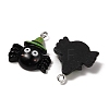 Opaque Resin Pendants RESI-CJC0012-19A-1