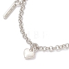 Alloy Charms Bracelets BJEW-JB12906-3