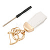 PU Leather Keychains KEYC-TADJ0009-03MG-05-1