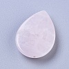 Natural Rose Quartz Cabochons G-L510-13-3