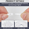 500Pcs Cotton Hang Tag Fasteners ODIS-CY0001-01B-6