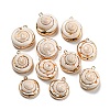 Natural Conch Shell Pendants BSHE-G034-14-1