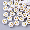 Plating Acrylic Beads LS-PACR-Q112-08-1