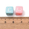 Opaque Acrylic European Beads AC-CBA7A73-01C-3