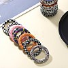 5Pcs Ring Food Grade Eco-Friendly Silicone Focal Beads JX894O-6