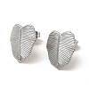 Non-Tarnish 304 Stainless Steel Stud Earrings for Women LS-EJEW-I281-37P-1