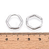304 Stainless Steel Hoop Earrings STAS-T074-22P-3