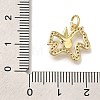 Rack Plating Brass Micro Pave Cubic Zirconia Pendants KK-I720-17G-3