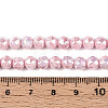 Anti-Tarnish Electroplate Glass Beads Strands GLAA-N010-6mm-03-3
