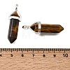 Natural Tiger Eye Pendants G-H360-01S-07-3