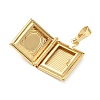 Brass Locket Pendants KK-CBAD360-15G-02-2