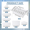 6 Grids MDF Waist Belt Storage Organizer Holder ODIS-WH0108-058-2