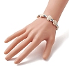 Adjustable Synthetic Turquoise Sea Turtle Beads Braided Bead Bracelets for Women BJEW-JB13584-5