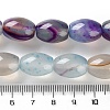 Natural Agate(Dyed & Heated) Beads Strands G-M446-D01-01B-5