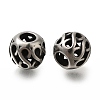 304 Stainless Steel European Beads STAS-D191-14A-AS-1