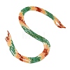 Gradient Color Cubic Zirconia Bead Strands ZIRC-F144-02C-3