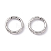 Non-Tarnish 304 Stainless Steel Open Jump Rings X-STAS-C040-01I-P-3