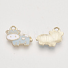 Alloy Enamel Pendants ENAM-S119-005C-2