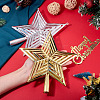 2Pcs 2 Colors Plastic Star Tree Top Decoration KY-TA0001-69-6