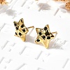 304 Stainless Steel Stud Earrings EJEW-F361-16G-4