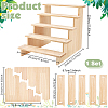 5-Tier Assemble Wood Display Riser Stands ODIS-WH0095-019B-2