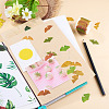 Autumn Leaf Paper Tape Stickers for Card Making DIY-TAC0032-23D-7