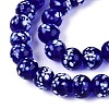 Handmade Lampwork Beads Strands LAMP-N037-07E-3