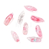 Two Tone Imitation Gemstone Style Acrylic Beads AC-CBA6852-01G-2