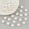  1 Strand Electroplated Shell Pearl Beads Strands BSHE-NB0001-20-5