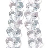 Transparent Glass Beads Strands GLAA-E049-01B-1