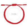 Nylon Threads Braided Bracelet BJEW-SW00058-3-2