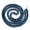 Electroplate Non-magnetic Synthetic Hematite Beads Strands G-T114-61-04-2