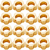 30Pcs Brass Bead Frame KK-SC0006-49-1