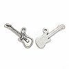 Mixed Music Theme Tibetan Style Alloy Pendants TIBEP-X0155-AS-3