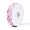 Single Face Printed Polyester Satin Ribbon SRIB-T009-02A-01-2