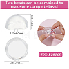 20Pcs Transparent Acrylic Beads TACR-SC0002-80A-2