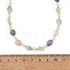 Women's Natural Mixed Stone Necklaces NJEW-JN06492-4