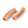 Natural Bocote Wood Beads WOOD-N021-09A-2